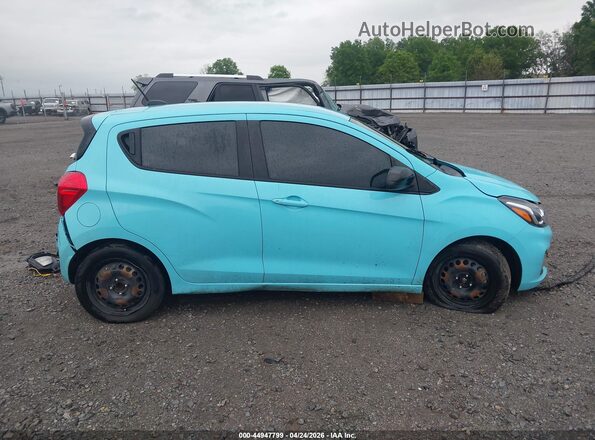 KL8CB6SA7MC738438 2021 CHEVROLET SPARK Light Blue უკანა სალონის ხედი
