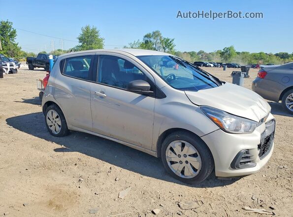 KL8CB6SA8JC452383 2018 CHEVROLET SPARK Beige Przód prawy