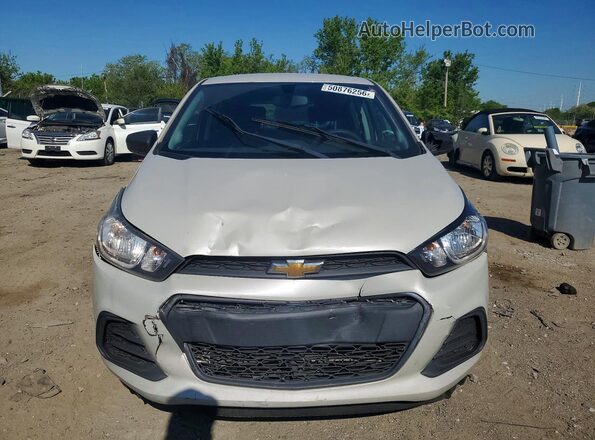 KL8CB6SA8JC452383 2018 CHEVROLET SPARK Beige Widok z przodu