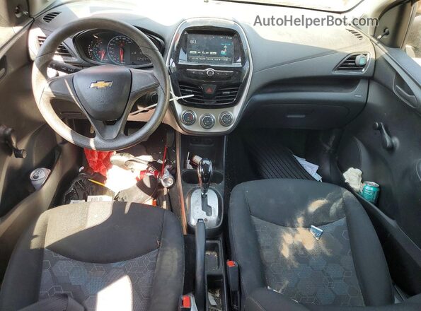 KL8CB6SA8JC472505 2018 CHEVROLET SPARK Silver Вид панелі приладів