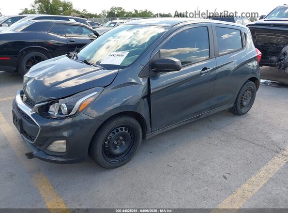 KL8CB6SA8MC707957 2021 CHEVROLET SPARK Серый Передняя левая четверть