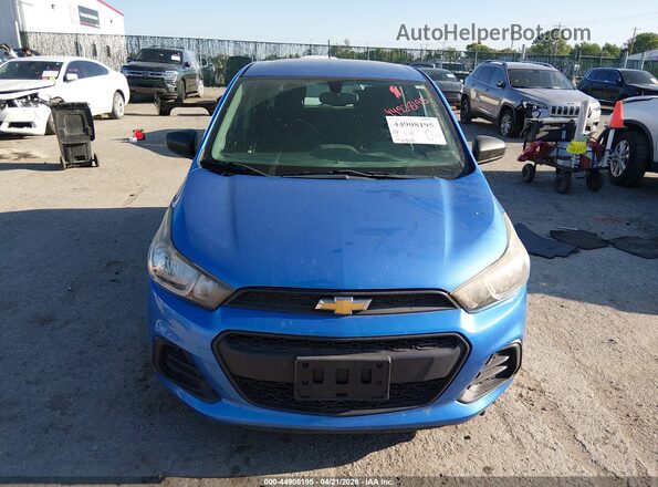 KL8CB6SA9GC625935 2016 CHEVROLET SPARK Blue Вид спереду