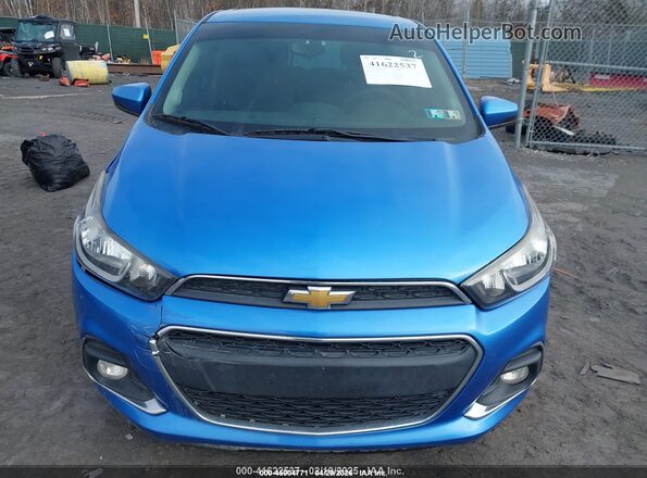 KL8CD6SA1HC838566 2017 CHEVROLET SPARK Blue Vista del cuadro de instrumentos