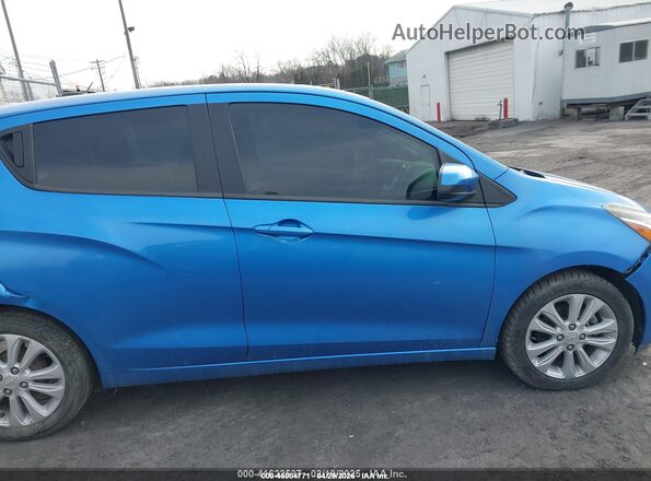 KL8CD6SA1HC838566 2017 CHEVROLET SPARK Blue Vista interior trasera