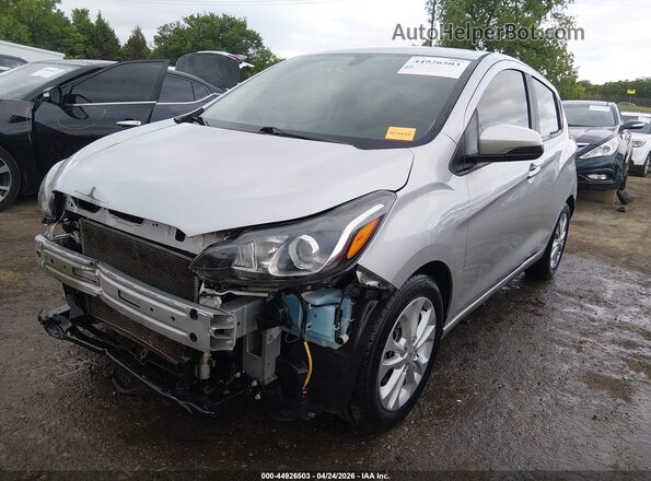 KL8CD6SA2LC449847 2020 CHEVROLET SPARK Silver Առջևի ձախ երեք քառորդ տեսարան