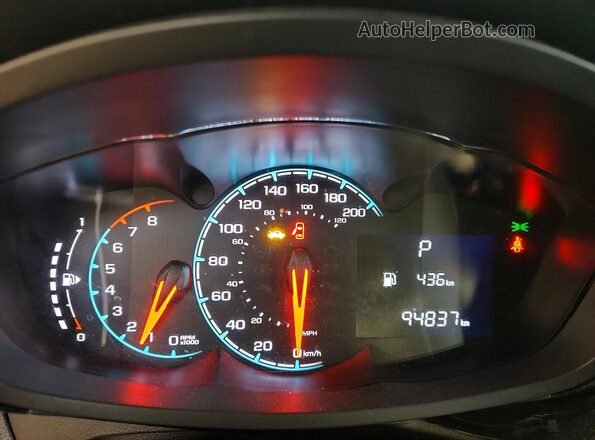 KL8CD6SA2NC032232 2022 CHEVROLET SPARK Blue Widok zestawu wskaźników
