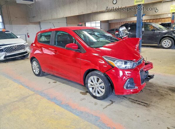 KL8CD6SA3HC759979 2017 CHEVROLET SPARK Red Przód prawy