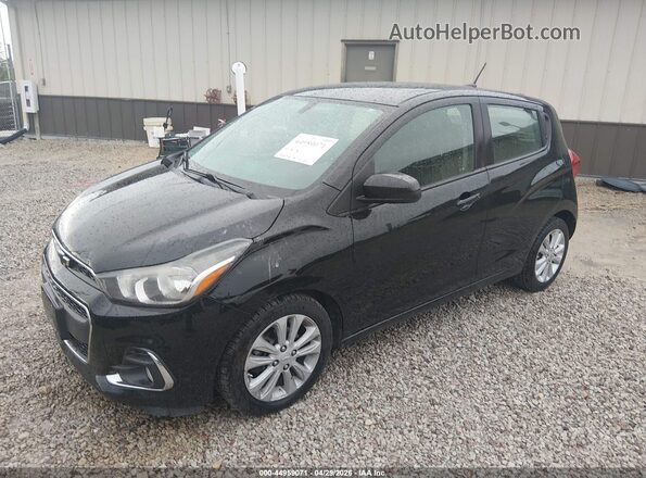 KL8CD6SA4HC839534 2017 CHEVROLET SPARK Black Առջևի ձախ երեք քառորդ տեսարան