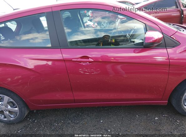 KL8CD6SA5LC418933 2020 CHEVROLET SPARK Pink Widok wnętrza z tyłu