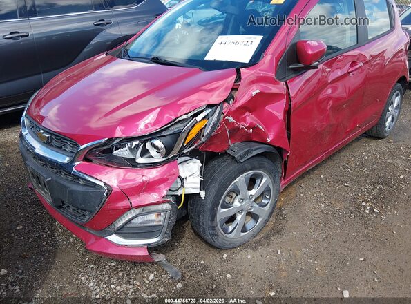 KL8CD6SA5LC418933 2020 CHEVROLET SPARK Pink Widok z przodu