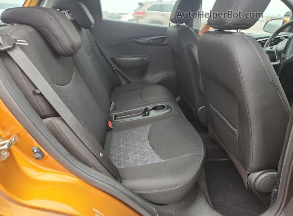 KL8CD6SA6KC724716 2019 CHEVROLET SPARK Orange Հետևի նստատեղերի տեսք