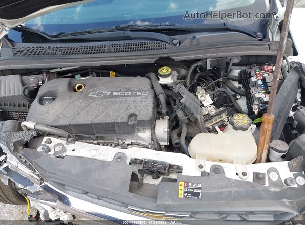 KL8CD6SA7MC746789 2021 CHEVROLET SPARK White Rear view