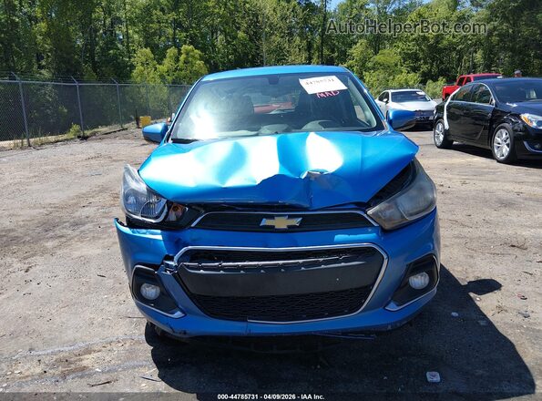 KL8CD6SA8HC738089 2017 CHEVROLET SPARK Синий Вид щитка приборов