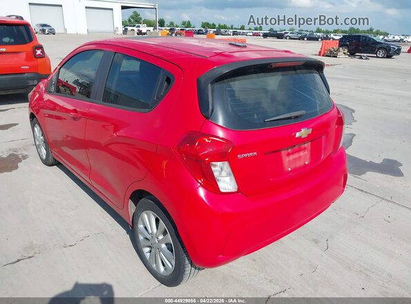 KL8CD6SA9HC777225 2017 CHEVROLET SPARK Red Հետևի ձախ