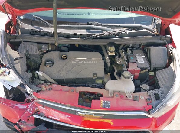 KL8CD6SA9HC777225 2017 CHEVROLET SPARK Red Հետևի տեսք