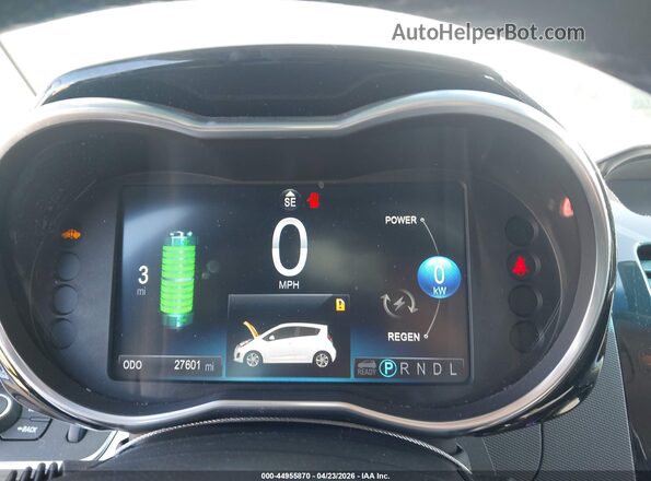 KL8CL6S09GC645347 2016 CHEVROLET SPARK Серебряный Вид задних сидений