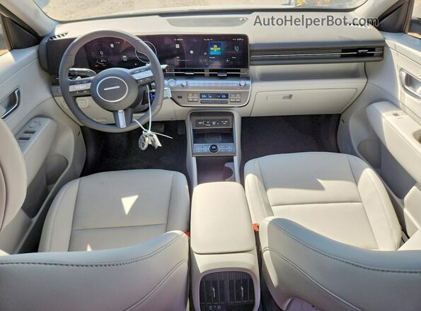 KM8HE3A36TU390707 2026 HYUNDAI KONA Gray წინა პანელის ხედი