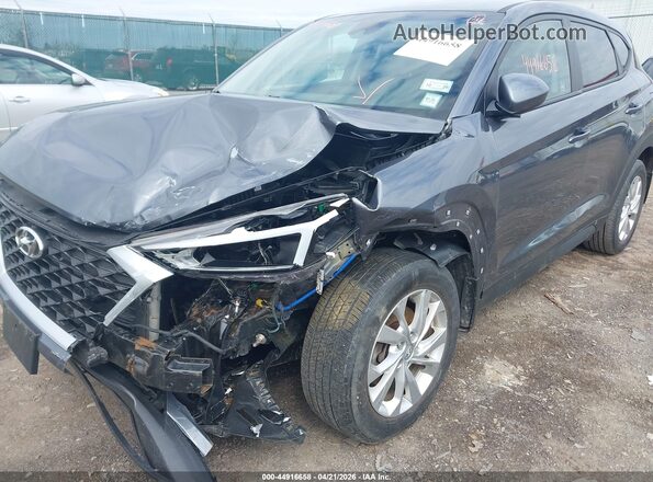 KM8J2CA46KU995604 2019 HYUNDAI TUCSON Gray 