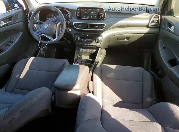 KM8J33A46LU253153 2020 HYUNDAI TUCSON Синий Вид панели приборов