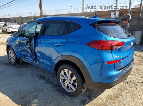 KM8J33A46LU253153 2020 HYUNDAI TUCSON Синий Задняя левая четверть