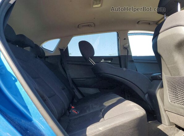 KM8J33A46LU253153 2020 HYUNDAI TUCSON Синий Вид задней части салона