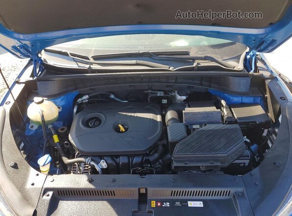 KM8J33A46LU253153 2020 HYUNDAI TUCSON Синий Вид подкапотного пространства