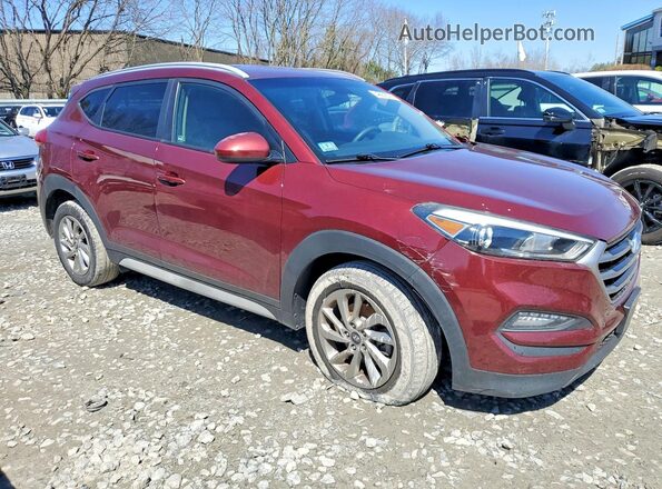 KM8J33A48JU641580 2018 HYUNDAI TUCSON Black 