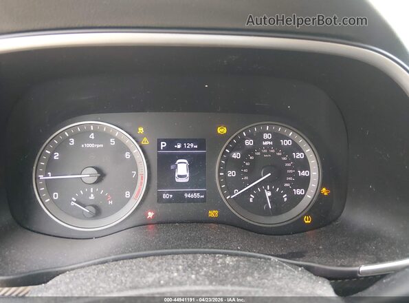 KM8J33AL3LU192206 2020 HYUNDAI TUCSON Red უკანა სავარძლების ხედი