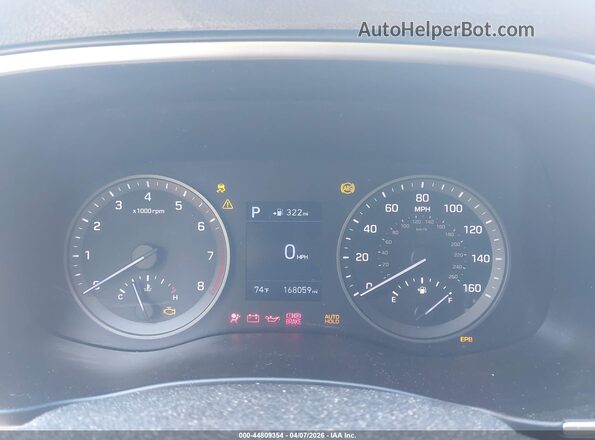 KM8J33AL3LU222899 2020 HYUNDAI TUCSON Black Widok tylnych siedzeń