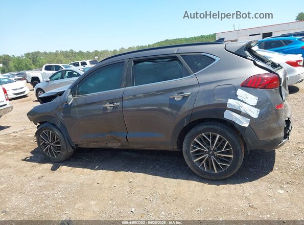KM8J33AL4LU139790 2020 HYUNDAI TUCSON Gray Սալոնի հետևի տեսք