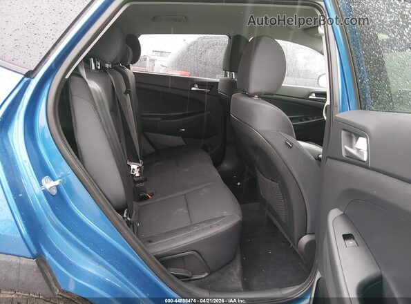 KM8J33ALXMU369934 2021 HYUNDAI TUCSON Blue Вид наклейки з VIN-кодом