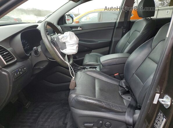 KM8J3CAL2KU978125 2019 HYUNDAI TUCSON Brown 
