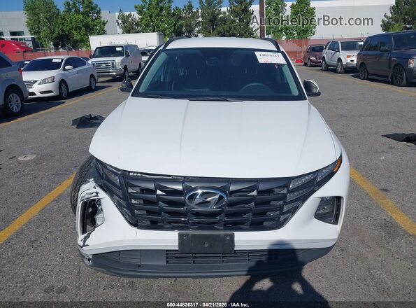 KM8JBDA23NU032006 2022 HYUNDAI TUCSON PLUG-IN HYBRID White Vista del cuadro de instrumentos