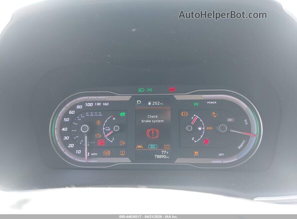 KM8JBDA23NU032006 2022 HYUNDAI TUCSON PLUG-IN HYBRID White Vista de los asientos traseros