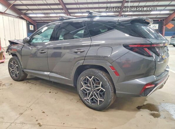 KM8JFCAE2NU099348 2022 HYUNDAI TUCSON Gray Tył lewy