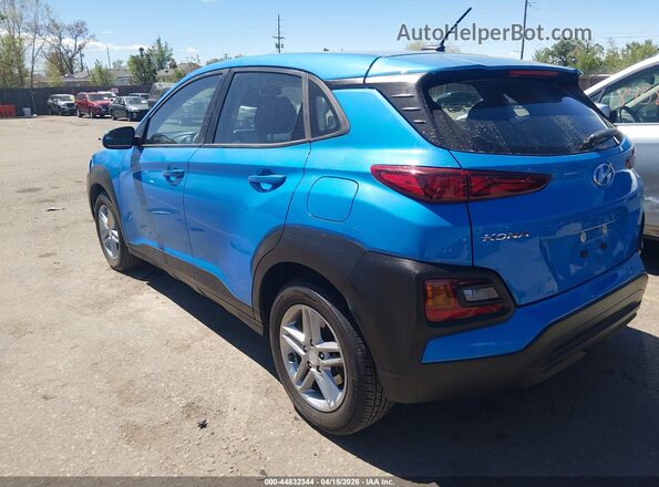 KM8K1CAA2LU445573 2020 HYUNDAI KONA Blue Հետևի ձախ