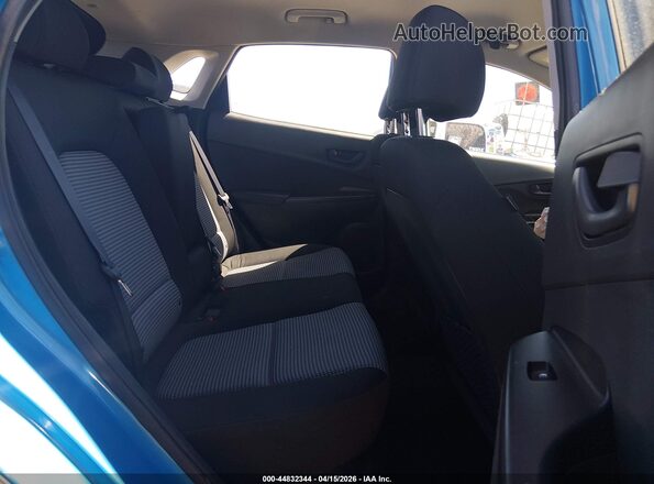 KM8K1CAA2LU445573 2020 HYUNDAI KONA Blue VIN կոդի պիտակի տեսք