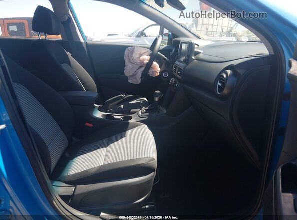 KM8K1CAA2LU445573 2020 HYUNDAI KONA Blue Սալոնի դիմացի տեսք
