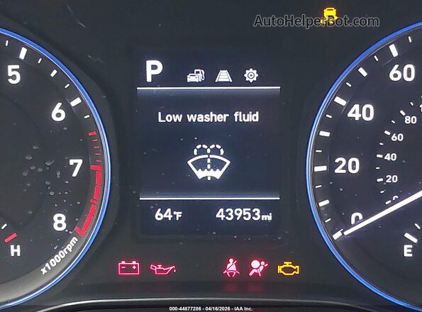 KM8K22AA3LU464902 2020 HYUNDAI KONA Синий 