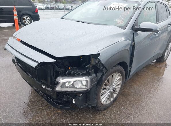 KM8K22AA3LU464902 2020 HYUNDAI KONA Синий Вид спереди