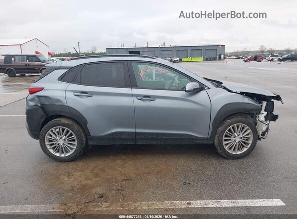 KM8K22AA3LU464902 2020 HYUNDAI KONA Синий Вид задней части салона