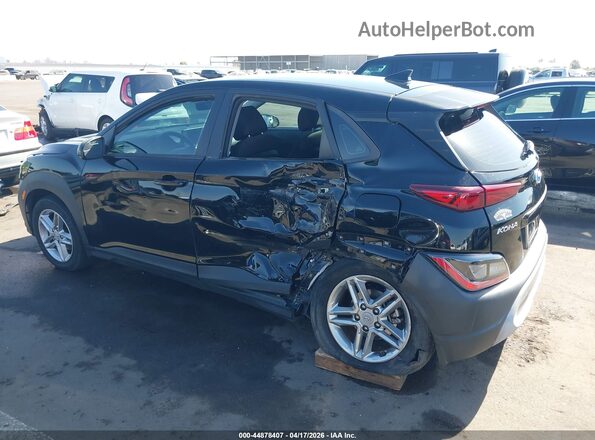 KM8K22AB2NU824463 2022 HYUNDAI KONA Black Вид спереду