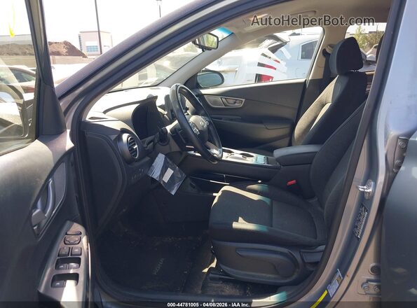 KM8K23AG4LU077236 2020 HYUNDAI KONA ELECTRIC Silver Front interior view
