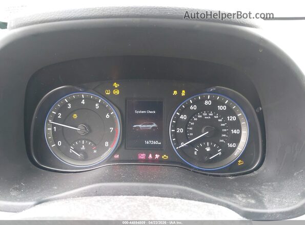 KM8K2CAA3KU208215 2019 HYUNDAI KONA Black უკანა სავარძლების ხედი