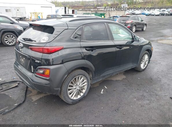 KM8K2CAA3KU208215 2019 HYUNDAI KONA Black უკანა მარჯვენა