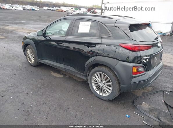 KM8K2CAA3KU208215 2019 HYUNDAI KONA Black უკანა მარცხენა