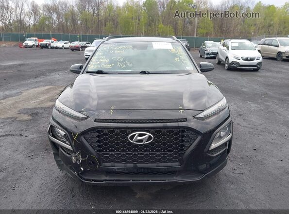 KM8K2CAA3KU208215 2019 HYUNDAI KONA Black ხელსაწყოთა პანელის ხედი