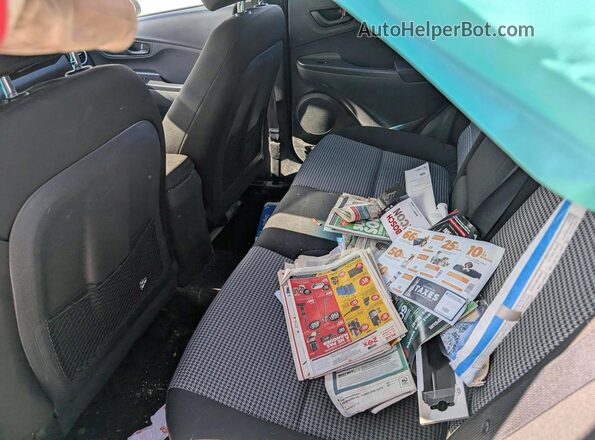 KM8K2CAA4LU500117 2020 HYUNDAI KONA Белый Вид задних сидений