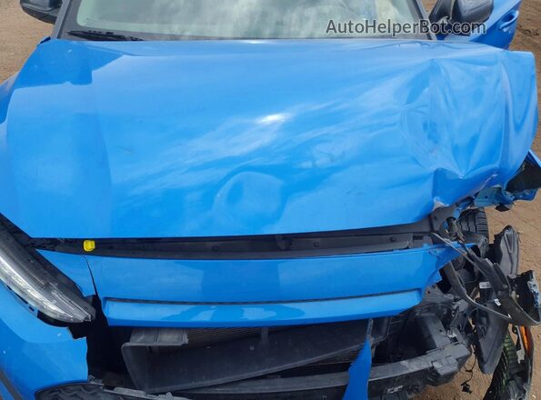 KM8K2CAA9LU535025 2020 HYUNDAI KONA Blue Rear interior view