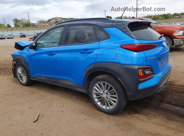 KM8K2CAA9LU535025 2020 HYUNDAI KONA Blue Rear left